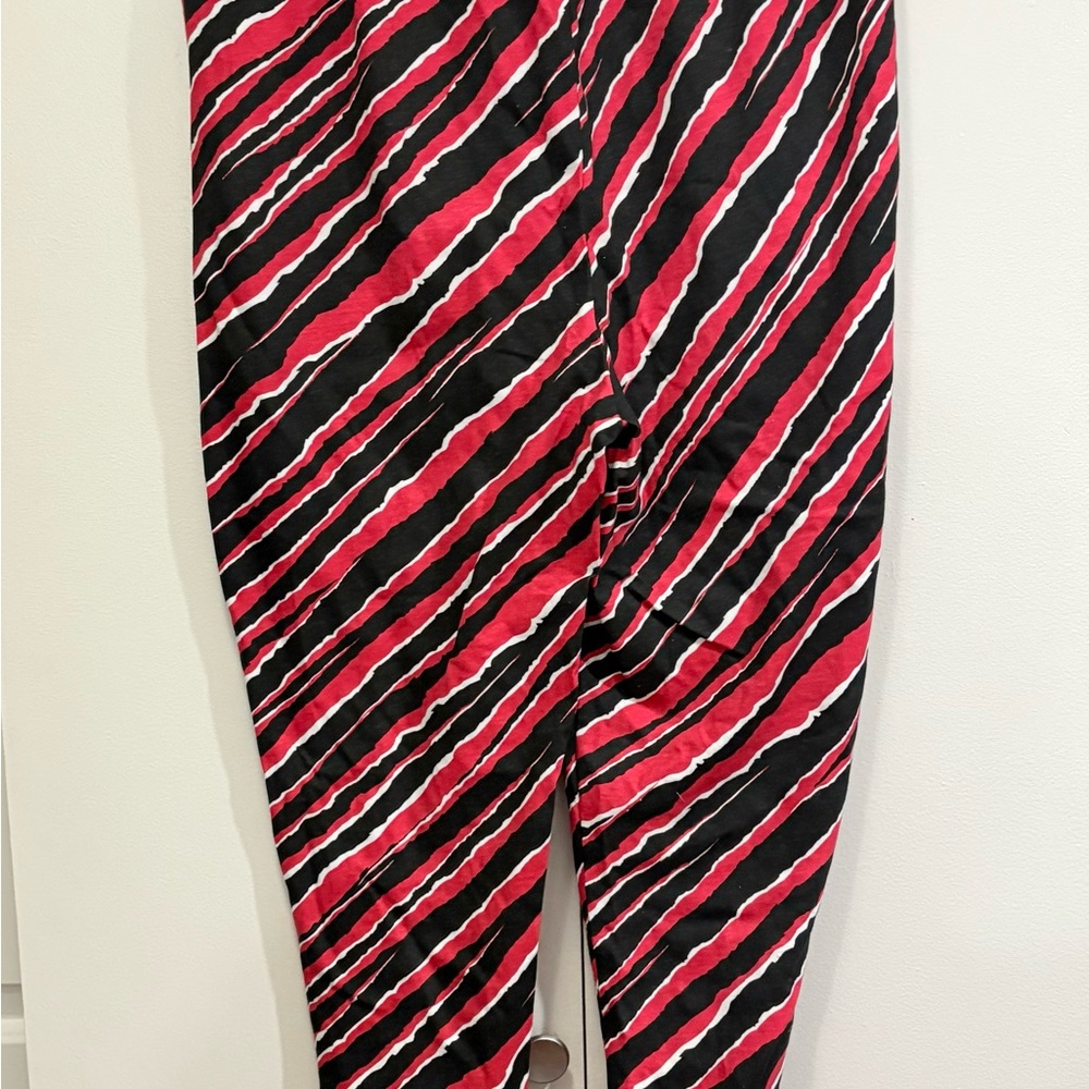 City Streets Red and Black Striped Apparel - Picture 3 of 5